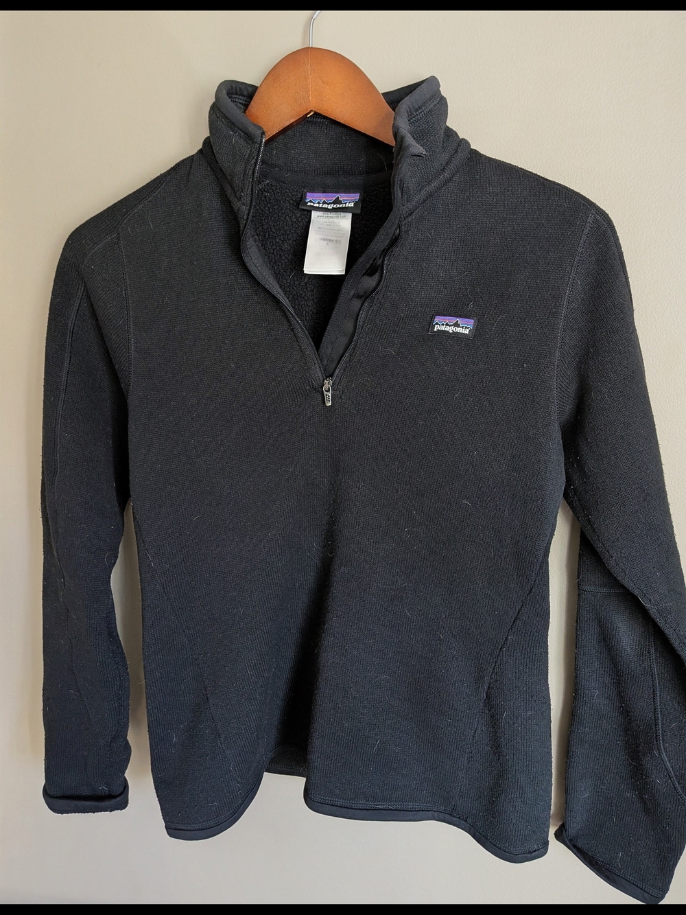 Patagonia Women's Black Better Sweater Pullover